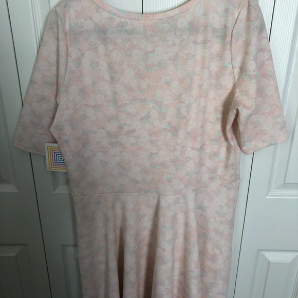 Lularoe Nicole Pastel Dress - Picture 2 of 3
